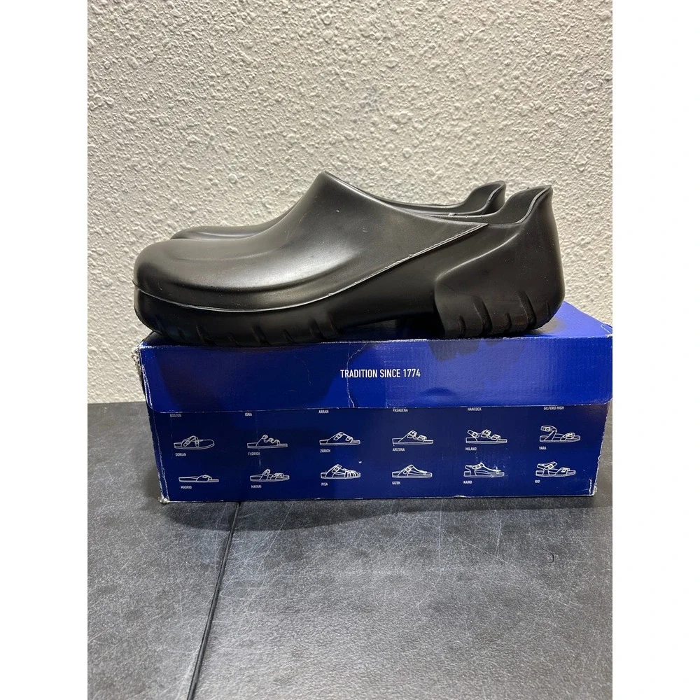 Birkenstock A 640 Polyurethane Black EU 46 US M13 Mens